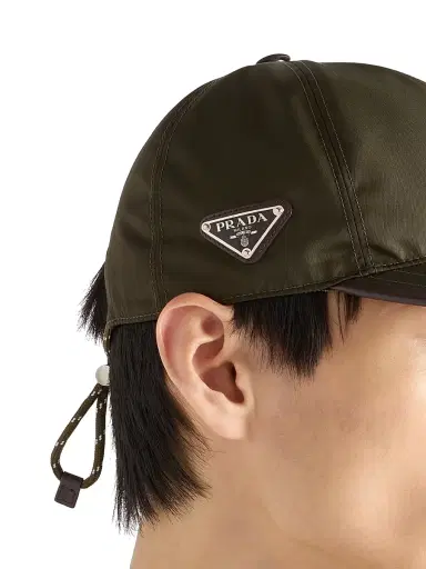Prada Men's Re-Nylon Baseball Cap - Green - Size Large | Thumbnail 4 Prada Men's Re-Nylon Baseball Cap - Green - Size Large | Thumbnail 4