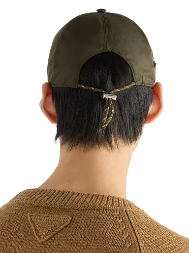 Prada Men's Re-Nylon Baseball Cap - Green - Size Large | Thumbnail 5 Prada Men's Re-Nylon Baseball Cap - Green - Size Large | Thumbnail 5