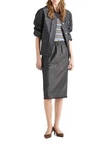 Prada Women's Cotton Knit Tank Top | Thumbnail 5