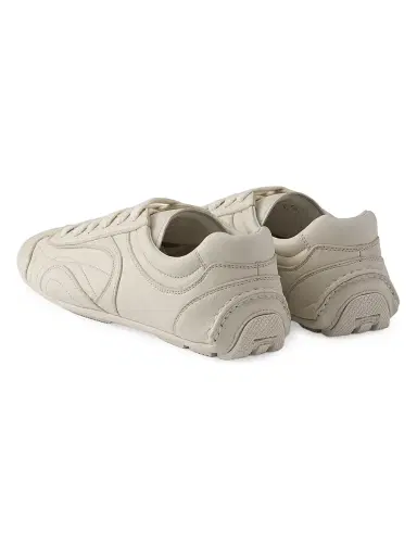 Prada Women's Montecarlo Nappa Leather Sneakers - Beige Khaki - Size 5 | Thumbnail 3 Prada Women's Montecarlo Nappa Leather Sneakers - Beige Khaki - Size 5 | Thumbnail 3