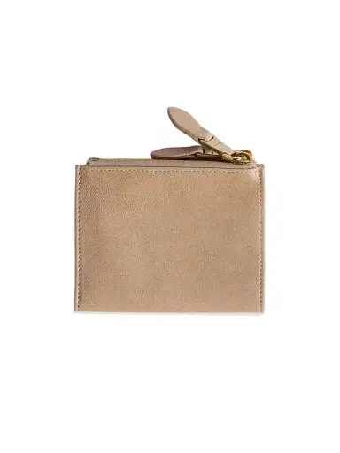 Miu Miu Women's Small Nappa Leather Wallet - Beige Khaki | Thumbnail 2