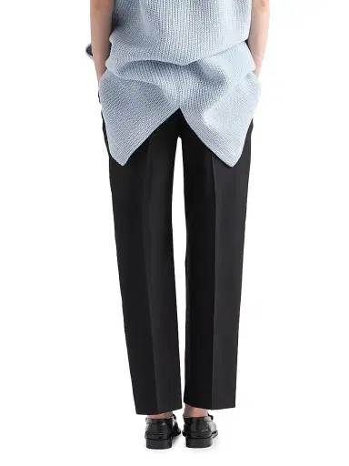 Prada Women's Rush Stitch Pants - Black | Thumbnail 3