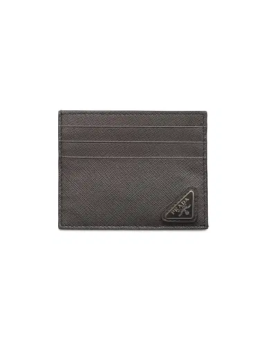 Prada Men's Saffiano Leather Card Holder | Thumbnail 1