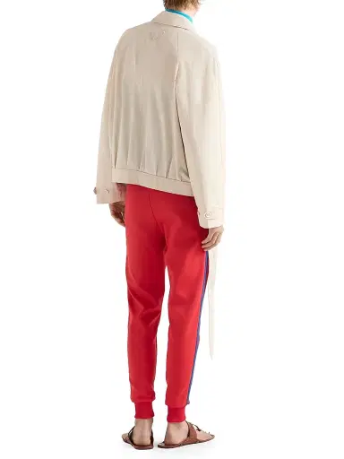 Prada Men's Cotton Jacket - Beige Khaki | Thumbnail 3