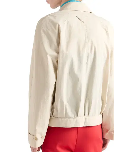 Prada Men's Cotton Jacket - Beige Khaki | Thumbnail 5