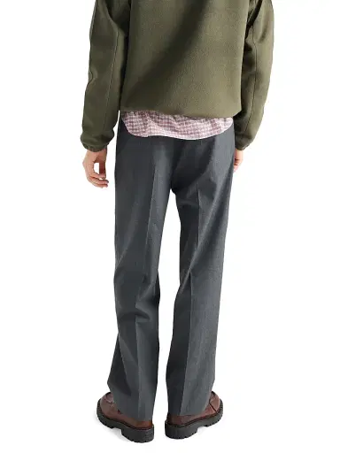 Prada Men's Wool Pants - Grey - Size 36 | Thumbnail 3 Prada Men's Wool Pants - Grey - Size 36 | Thumbnail 3
