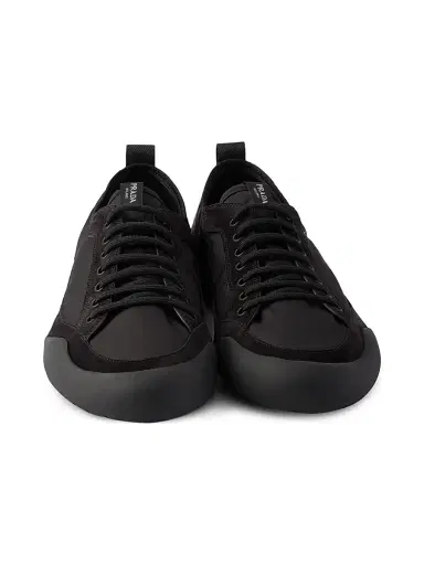 Prada Men's Speedrock Nylon and Suede Sneakers - Black - Size 12 | Thumbnail 4 Prada Men's Speedrock Nylon and Suede Sneakers - Black - Size 12 | Thumbnail 4