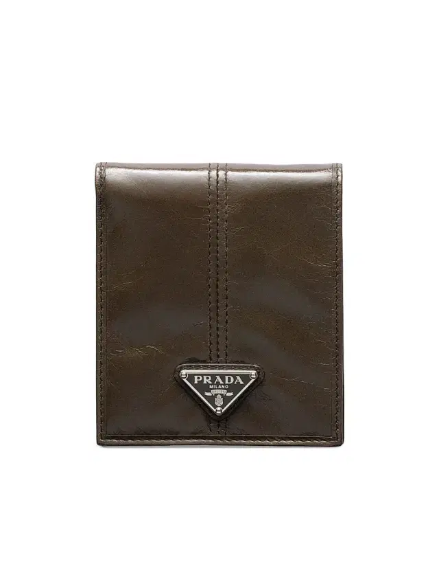Prada Men's Leather Wallet - Green