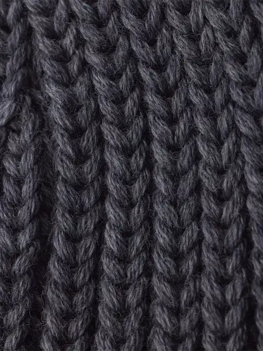 Prada Women's Wool Beanie - Grey - Size Small | Thumbnail 3