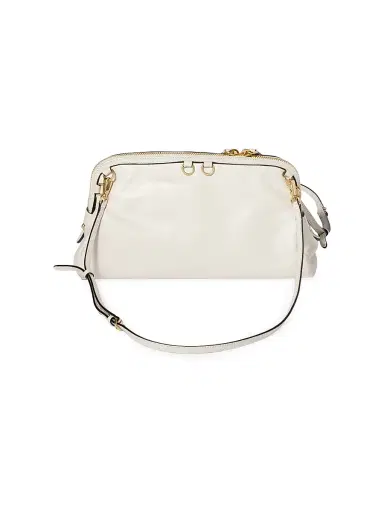 Miu Miu Women's Caprice Shiny Leather Shoulder Bag - White | Thumbnail 3 Miu Miu Women's Caprice Shiny Leather Shoulder Bag - White | Thumbnail 3