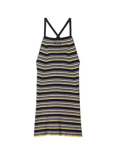 Miu Miu Women's Cotton Knit Mini Dress | Thumbnail 1 Miu Miu Women's Cotton Knit Mini Dress | Thumbnail 1