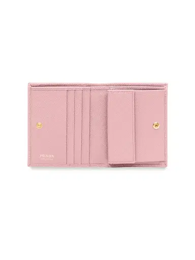 Prada Women's Small Saffiano Leather Wallet | Thumbnail 4 Prada Women's Small Saffiano Leather Wallet | Thumbnail 4