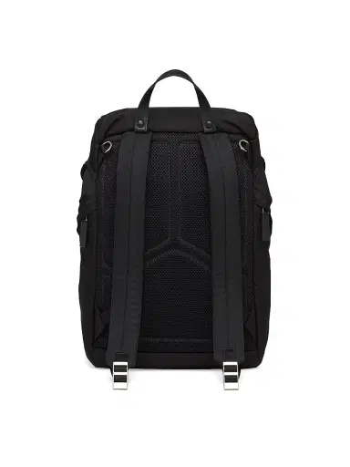 Prada Men's Re-Nylon and Saffiano Leather Backpack | Thumbnail 4 Prada Men's Re-Nylon and Saffiano Leather Backpack | Thumbnail 4