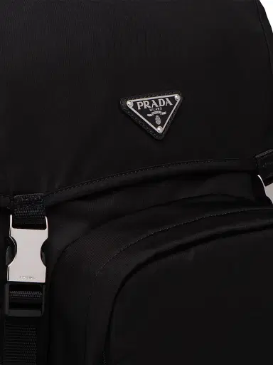 Prada Men's Re-Nylon and Saffiano Leather Backpack | Thumbnail 6 Prada Men's Re-Nylon and Saffiano Leather Backpack | Thumbnail 6