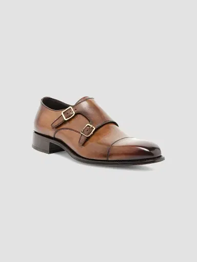Tom Ford Men's Claydon Double-Monk-Strap Shoes | Thumbnail 2 Tom Ford Men's Claydon Double-Monk-Strap Shoes | Thumbnail 2