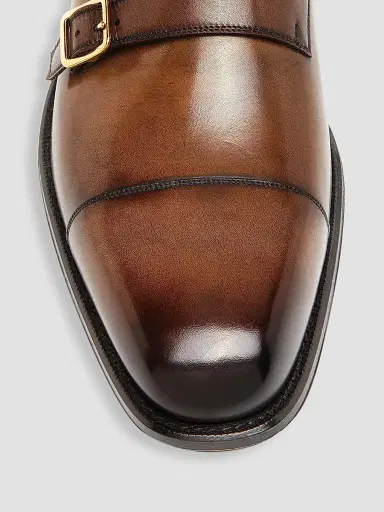 Tom Ford Men's Claydon Double-Monk-Strap Shoes | Thumbnail 4 Tom Ford Men's Claydon Double-Monk-Strap Shoes | Thumbnail 4