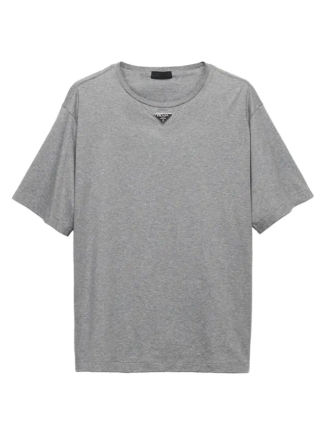 Men's Cotton T-Shirt - Grey