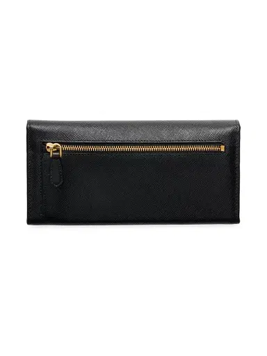 Prada Women's Large Saffiano Leather Wallet | Thumbnail 3 Prada Women's Large Saffiano Leather Wallet | Thumbnail 3