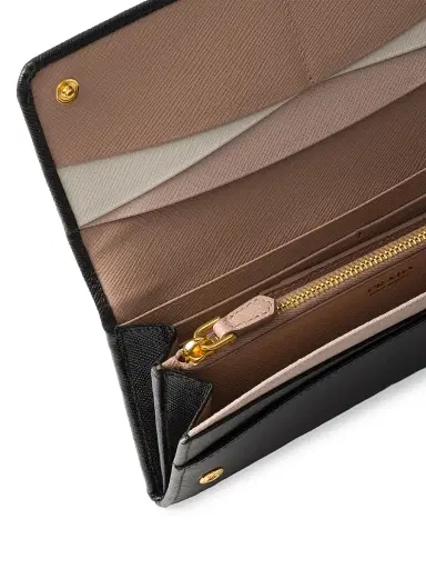Prada Women's Large Saffiano Leather Wallet | Thumbnail 4 Prada Women's Large Saffiano Leather Wallet | Thumbnail 4
