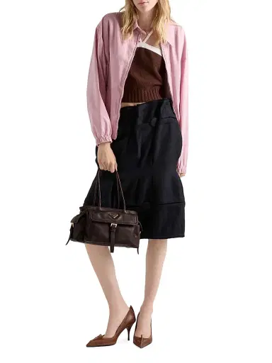 Prada Women's Medium Explore Nappa Leather Top Handle Bag | Thumbnail 2 Prada Women's Medium Explore Nappa Leather Top Handle Bag | Thumbnail 2