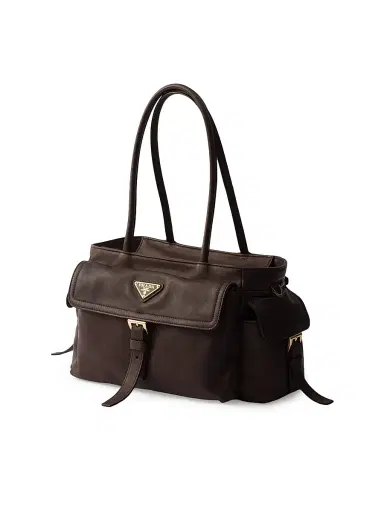 Prada Women's Medium Explore Nappa Leather Top Handle Bag | Thumbnail 4 Prada Women's Medium Explore Nappa Leather Top Handle Bag | Thumbnail 4