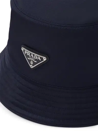 Prada Men's Re-Nylon Bucket Hat - Blue - Size Medium | Thumbnail 4