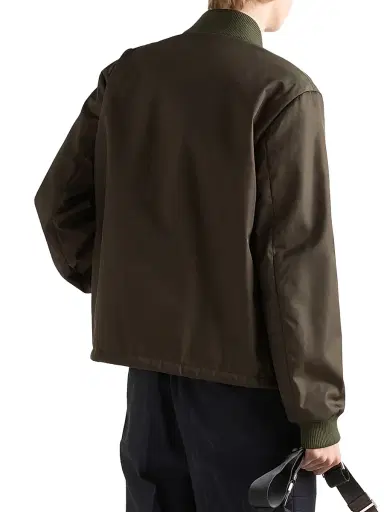Prada Men's Re-Nylon Bomber Jacket - Green - Size 48 | Thumbnail 3 Prada Men's Re-Nylon Bomber Jacket - Green - Size 48 | Thumbnail 3