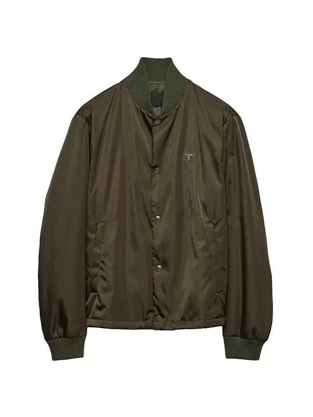 Prada Men's Re-Nylon Bomber Jacket - Green