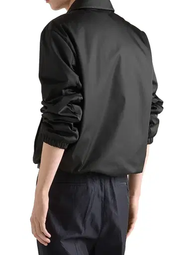 Prada Men's Re-Nylon Blouson Jacket - Black - Size 48 | Thumbnail 3 Prada Men's Re-Nylon Blouson Jacket - Black - Size 48 | Thumbnail 3