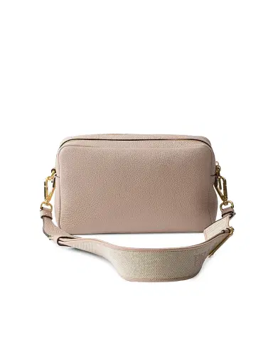 Prada Women's Small Leather Shoulder Bag - Pink Gold | Thumbnail 3
