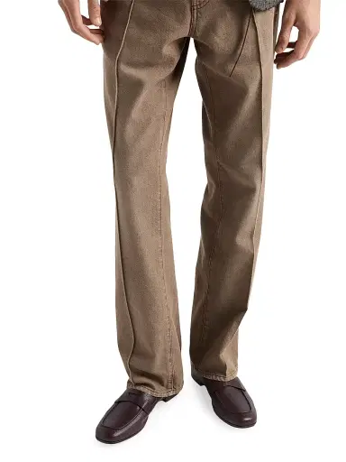 Prada Men's Leather Loafers - Brown | Thumbnail 7 Prada Men's Leather Loafers - Brown | Thumbnail 7