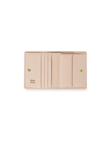 Miu Miu Women's Small Matelassé Nappa Leather Wallet | Thumbnail 2 Miu Miu Women's Small Matelassé Nappa Leather Wallet | Thumbnail 2