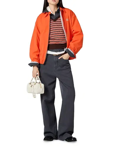 Miu Miu Women's Light Denim Pants - Grey - Size 27 | Thumbnail 6 Miu Miu Women's Light Denim Pants - Grey - Size 27 | Thumbnail 6