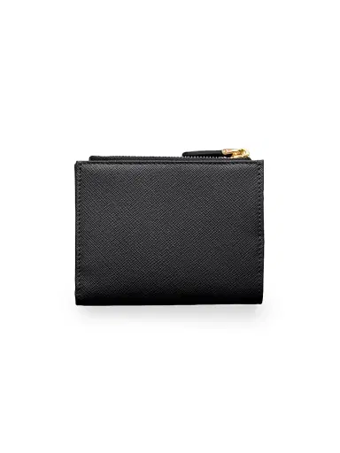 Prada Women's Saffiano Leather Wallet - Black | Thumbnail 2