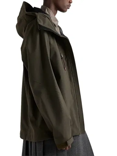 Prada Women's Technical Fabric Jacket - Green | Thumbnail 3