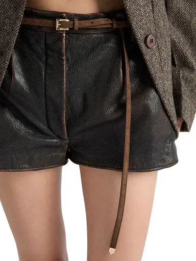 Prada Women's Suede Belt - Brown - Size 36 | Thumbnail 2 Prada Women's Suede Belt - Brown - Size 36 | Thumbnail 2