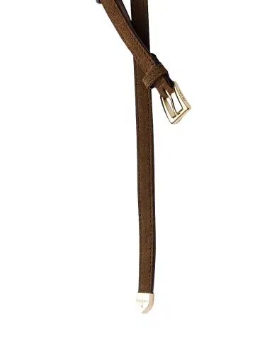 Prada Women's Suede Belt - Brown - Size 36 | Thumbnail 3 Prada Women's Suede Belt - Brown - Size 36 | Thumbnail 3