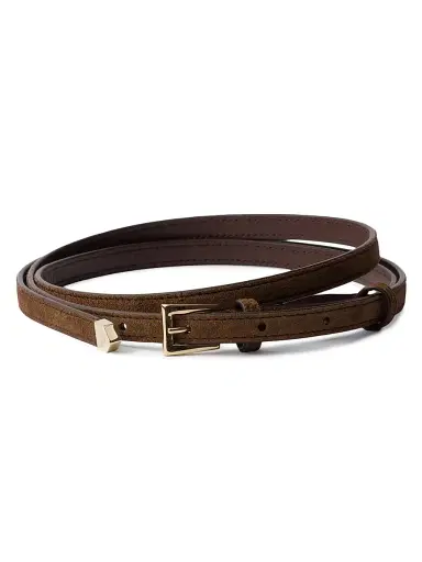 Prada Women's Suede Belt - Brown - Size 36 | Thumbnail 1 Prada Women's Suede Belt - Brown - Size 36 | Thumbnail 1
