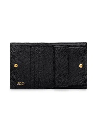 Prada Women's Small Saffiano Leather Wallet | Thumbnail 2 Prada Women's Small Saffiano Leather Wallet | Thumbnail 2
