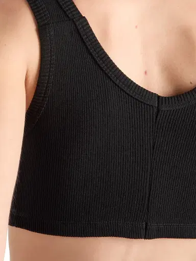 Prada Women's Jersey Top - Black | Thumbnail 5