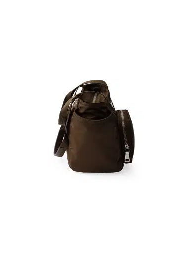Prada Women's Re-Nylon Tote Bag - Dark Brown | Thumbnail 5 Prada Women's Re-Nylon Tote Bag - Dark Brown | Thumbnail 5