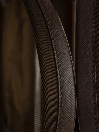 Prada Women's Re-Nylon Tote Bag - Dark Brown | Thumbnail 6 Prada Women's Re-Nylon Tote Bag - Dark Brown | Thumbnail 6