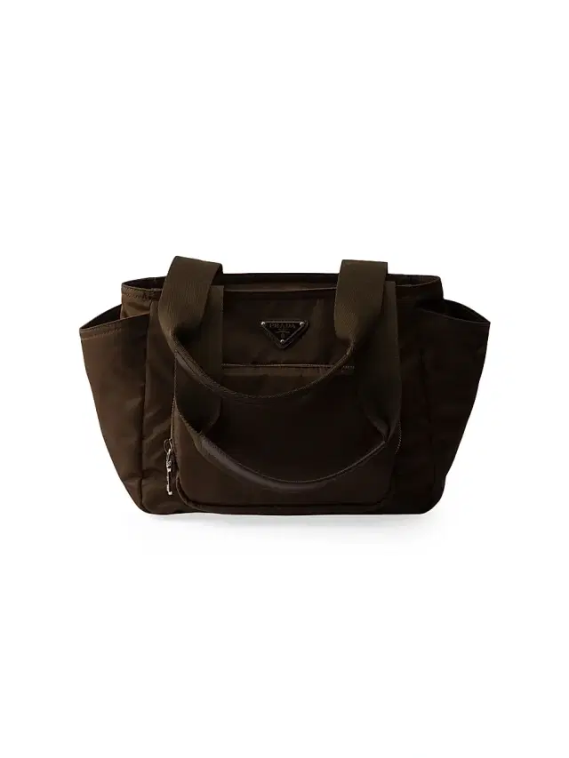 Prada Women's Re-Nylon Tote Bag - Dark Brown
