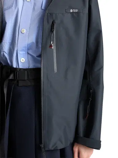 Prada Women's Technical Fabric Jacket - Black | Thumbnail 5 Prada Women's Technical Fabric Jacket - Black | Thumbnail 5