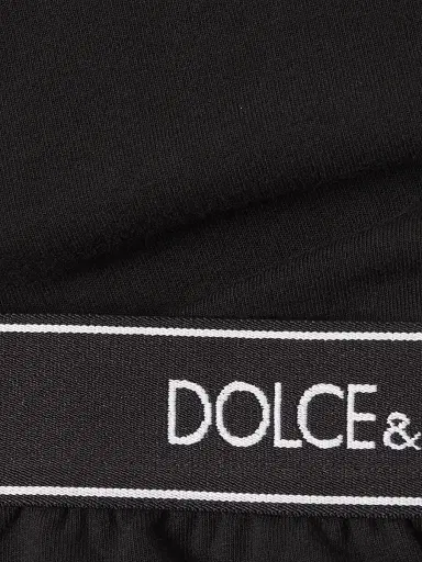Dolce & Gabbana Women's Logo Band Boyshorts - Nero - Size XL | Thumbnail 5 Dolce & Gabbana Women's Logo Band Boyshorts - Nero - Size XL | Thumbnail 5