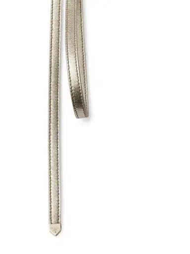 Prada Women's Nappa Leather Belt - Golden - Size 36 | Thumbnail 3