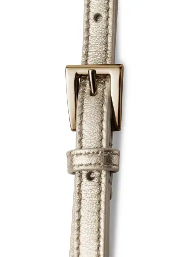 Prada Women's Nappa Leather Belt - Golden - Size 36 | Thumbnail 4