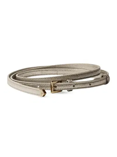 Prada Women's Nappa Leather Belt - Golden - Size 36 | Thumbnail 1