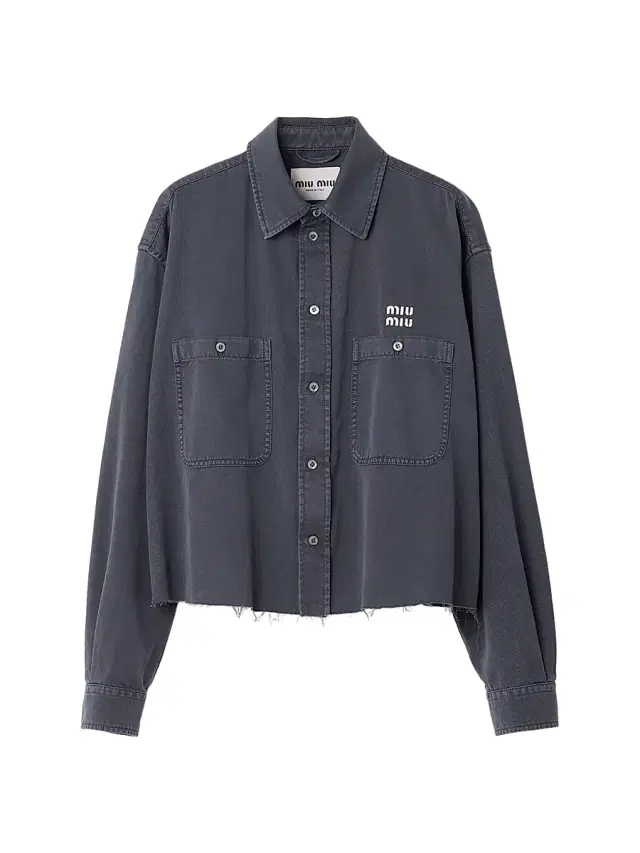 Miu Miu Women's Light Denim Shirt - Grey