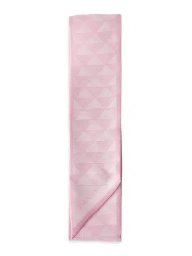 Prada Women's Printed Silk Skinny Scarf | Thumbnail 1 Prada Women's Printed Silk Skinny Scarf | Thumbnail 1